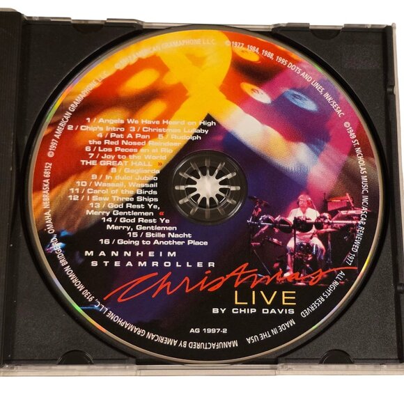 Mannheim Steamroller Christmas Live CD Chip Davis 1997 Holiday Music - Picture 6 of 6